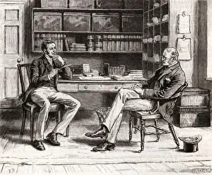 Images Dated 29th November 2018: TWO MEN IN CONFERENCE