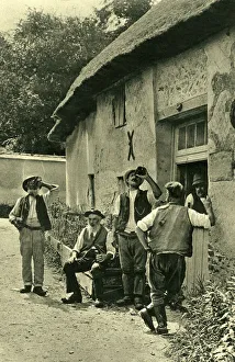 Calm Gallery: Men after a days work, Bradford Peverell, West Dorset