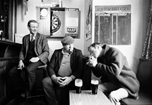 Eighties Gallery: Men in Irish pub, Cork, Ireland