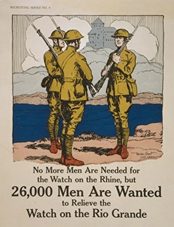 No more men are needed for the watch on the Rhine, but 26, 00