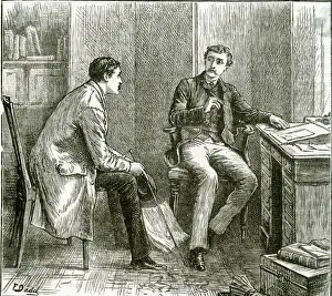 Thoughtful Prints: Two Men in Office C19