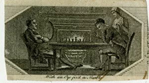 Images Dated 17th March 2017: Two men playing chess