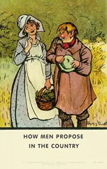 Propose Prints: How men propose