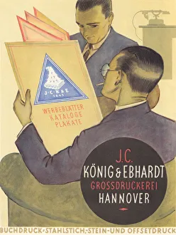 Renowned Gallery: Men reading documents