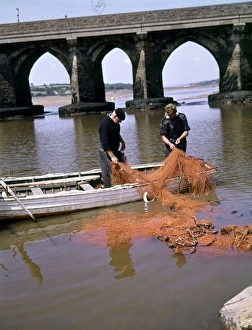 Repairing Fishing Boat