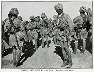 Soldeirs Gallery: Men of the Sirhind Brigade of the Indian Corps in France WWI