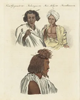 Men of Somalia and Sudan on the Red Sea