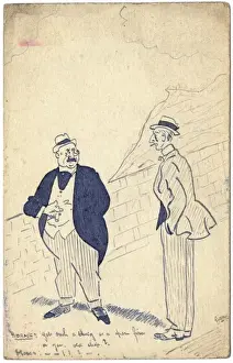 Borrow Prints: Two men on a street