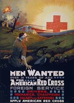 Men wanted over 31 years of age for American Red Cross forei