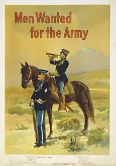 Men wanted for the army