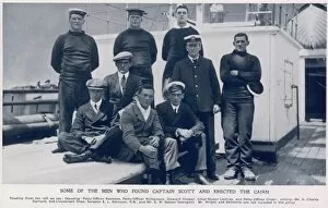 Zealand Collection: Some of the men who found Captain Scott