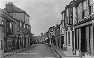 Helston Prints: Menage Street in Helston