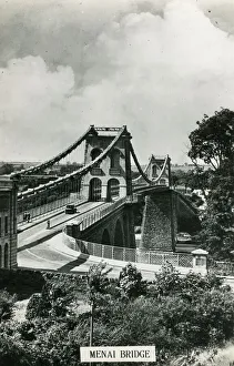 Menai Prints: Menai Bridge