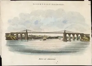 Straits Prints: Menai Bridge - Telford