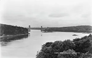 Overcast Prints: Menai Straits