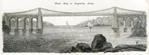 Straits Prints: Menai Straits Bridge