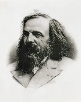 Chemists Prints: Mendeleev, Dimitrij
