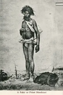 Wandering Prints: Mendicant Priest or Fakir - Hinduism - India