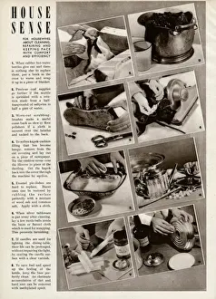 Belongings Prints: Mending household items 1944