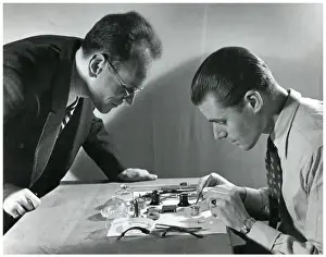 MENDING A WRISTWATCH