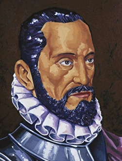 Histoa63 As Collection: MENDOZA, Alonso de (16th century). Spanish captain