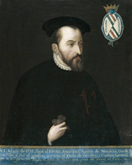 Masculine Collection: MENDOZA, Antonio de (1450-1552). Viceroy of Mexico