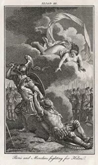 Menelaus Fights Paris
