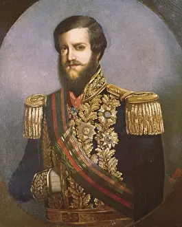 Brazil Prints: MENEZES, Luis de Miranda Pereira, Viscount of (1820-1878)