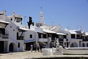 Images Dated 12th June 2013: Menorca, Binibeca Vell: Tourist village