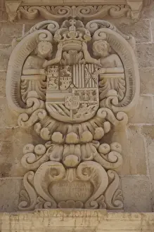 Menorca Prints: Menorca, Ciutadella: Coat of arms - Sant Crist Church