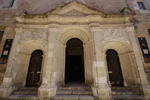 Portal Prints: Menorca, Ciutadella: Portal of the St. Augusti Church