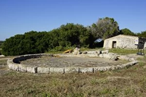 Images Dated 12th June 2013: Menorca, Torralba d en Salort: Megalithic Stone Circle