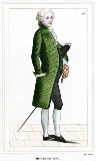 Nobleman Prints: Mens clothing for 1789