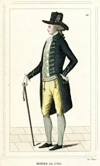 Mens clothing for 1789