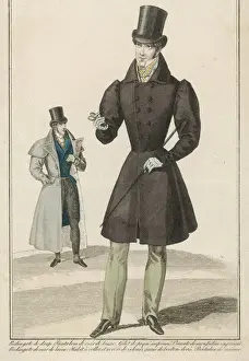 Lorgnette Prints: MENs COATS 1828