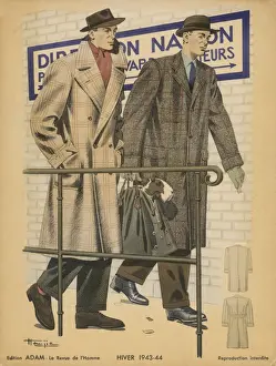 Pane Prints: MENs COATS 1943