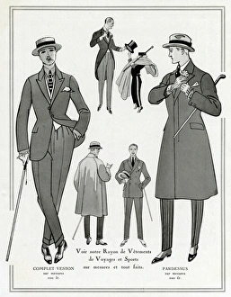 Images Dated 16th March 2016: Mens jackets and coats