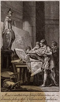 Images Dated 24th January 2019: MENTOR & KING IDOMENEUS MENTOR & KING IDOMENEUS