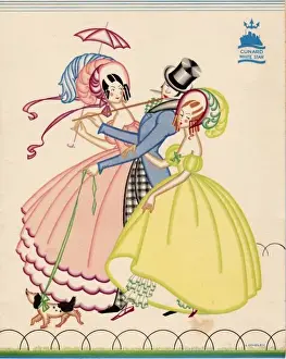 Menu cover for Cunard White Star Line Mauretania