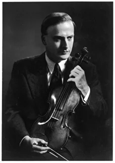 Images Dated 20th October 2007: Menuhin / Yehudi / Postcard