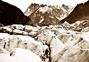 Blanc Prints: Mer de Glace, Mont Blanc