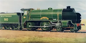 Eastleigh Prints: Merchant Taylors Southern Railway