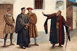 Scene from Shakespeares The Merchant of Venice