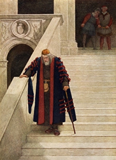 Scene from Shakespeares The Merchant of Venice