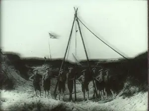 Mercury Sea Scouts on a beach
