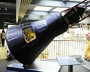 Images Dated 2nd January 2013: Mercury Spacegraft (replica). 1960