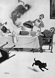 A Mere Matter of Form by Heath Robinson, WW1 cartoon A Mere Matter of Form by Heath Robinson, WW1 cartoon