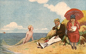 Mermaid on Beach