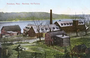 Buildings Gallery: Merrimac Hat Factory, Amesbury, Massachusetts, USA
