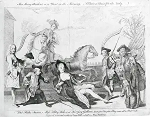 The merry accident, or a print in the morning a chair, a cha